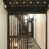 露天風呂付特別室の入口