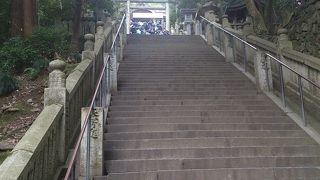 初詣スポットですね。