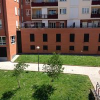 窓からはこんな光景が。旧市街なのに静かです