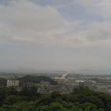 風車も見えます