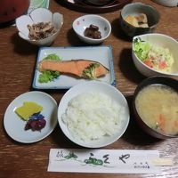 充実した朝食。