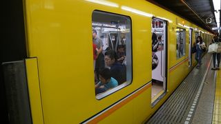 浅草駅は銀座線の終着駅なので