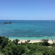 青い海 白い砂浜