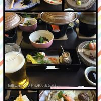 和会席の夕食です。