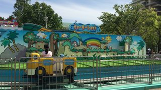 水で的に命中☆子供に人気のアトラクション♪