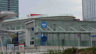 立地の良いバスターミナル