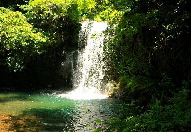 鮎帰りの滝