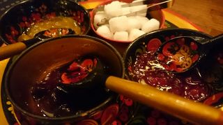 ロシアンティーのジャムはお茶請けとしても美味しい