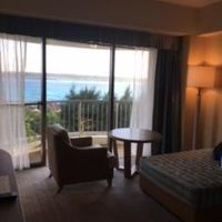 部屋からは素晴らしい景色が望めます。