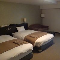 余裕で広い客室。 