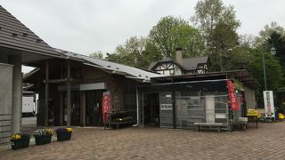 森の中の道の駅