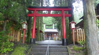 狛犬ではなく、狛亥が守護する神社