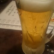 海鮮系居酒屋。生ビール100円キャンペーン