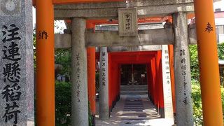 櫛田神社の裏