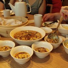 スープ、量が多すぎで残りました。