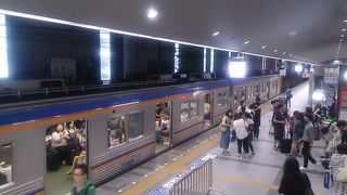 時間帯によっては混んでいます