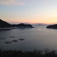 道の駅から見た舟屋の景色がきれいでした