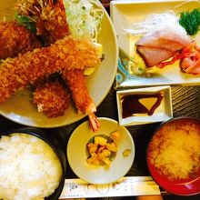フライ定食
