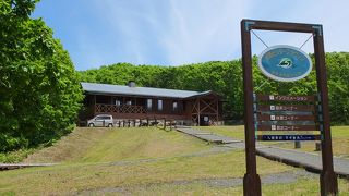 細岡展望台近くの休憩所