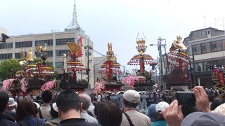 毎年５月１日に行われる、国の有形・無形文化財のお祭りです