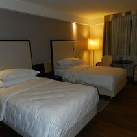 ベッドのサイズは広かったのですが、客室全体的には狭く感じた