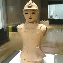 考古展示室の埴輪