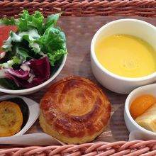 軽めのランチで