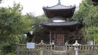 多宝塔しかありませんが一見の価値があります