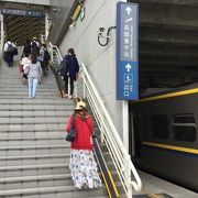台湾新幹線である高鐵と台鐵との乗り換え駅です。