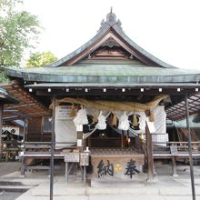 針綱神社(拝殿)