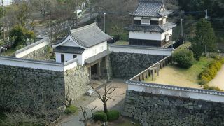 福岡城跡に残る櫓