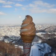 大倉山特製のソフトクリーム