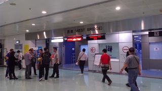 澳門への出発口