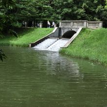 小さなダムです。