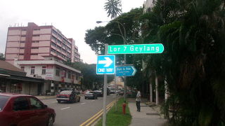 生活感が感じられて、街歩きに楽しい地区です