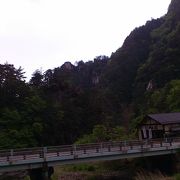 昇仙峡の岩山