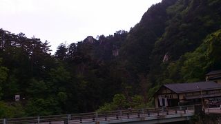 昇仙峡の岩山