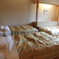 ツインに３人です