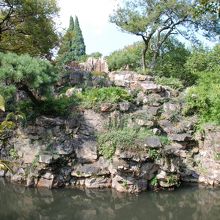 立派な庭園です