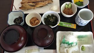 ホッケの定食