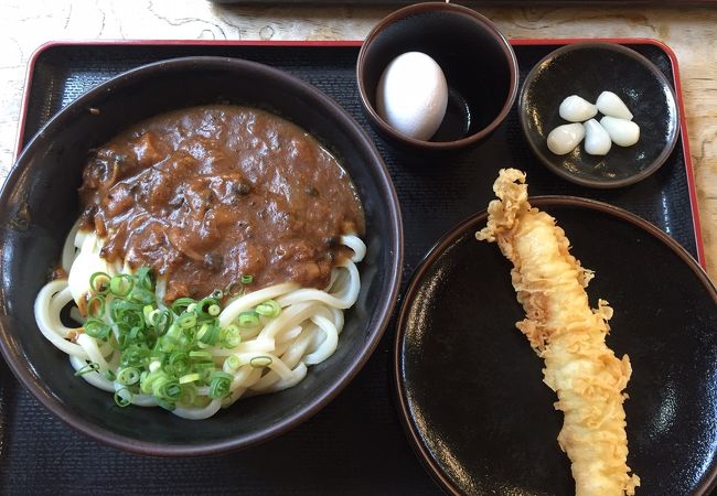 カレーうどんがお勧め！