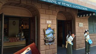 開園直後にお買い物