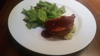 ランチのポーク美味しかったです。