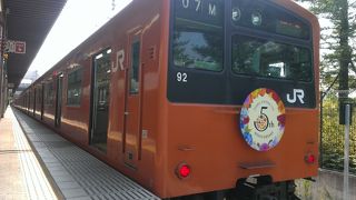 京橋から環状線経由の直通電車もあります。