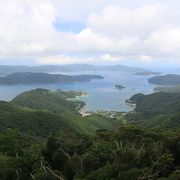 瀬戸内町の絶景を望む