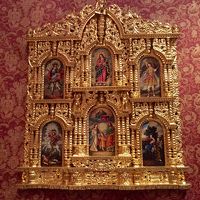 ホテルの入り口。