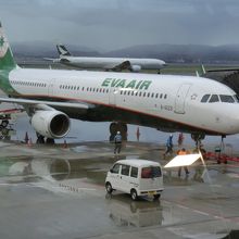 関西→台北のエアバス