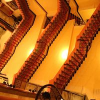 らせん状の階段