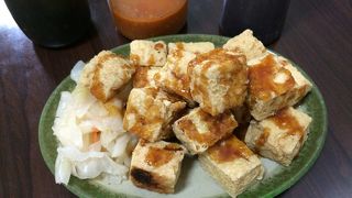 牡蠣の卵とじと臭豆腐の臭い