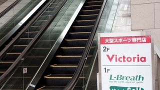 決意のエスカレーター